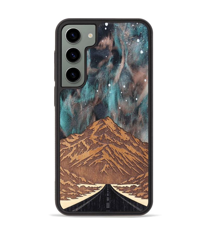 Galaxy S23 Plus Wood Phone Case - Mt Cook (Terrain)