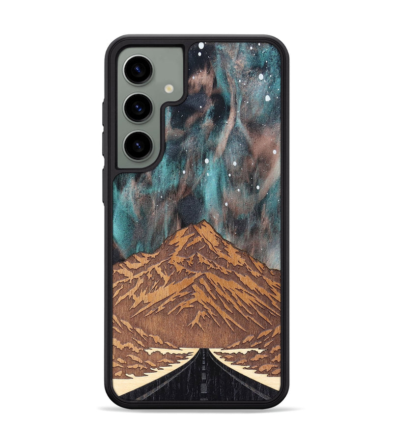 Galaxy S24 Plus Wood Phone Case - Mt Cook (Terrain)