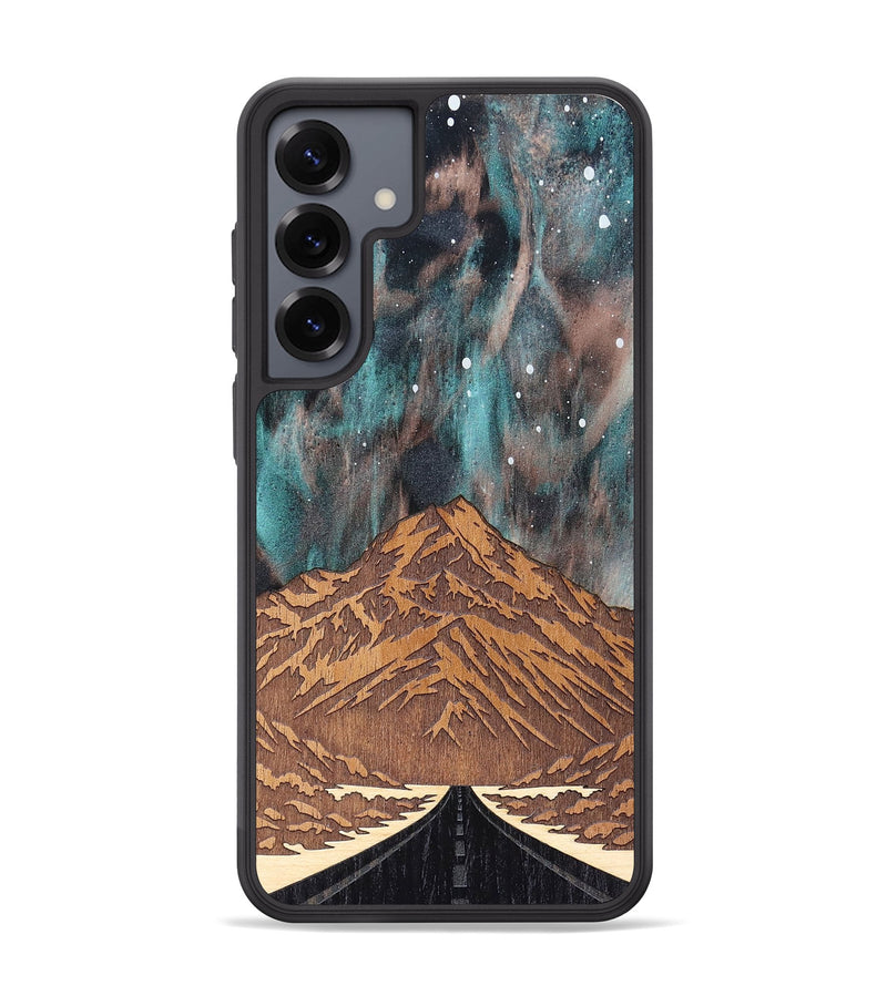 Galaxy S25 Plus Wood Phone Case - Mt Cook (Terrain)