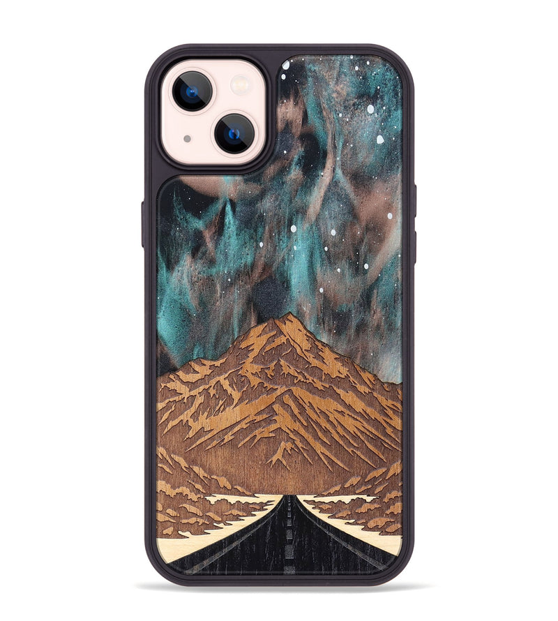 iPhone 14 Plus Wood Phone Case - Mt Cook (Terrain)