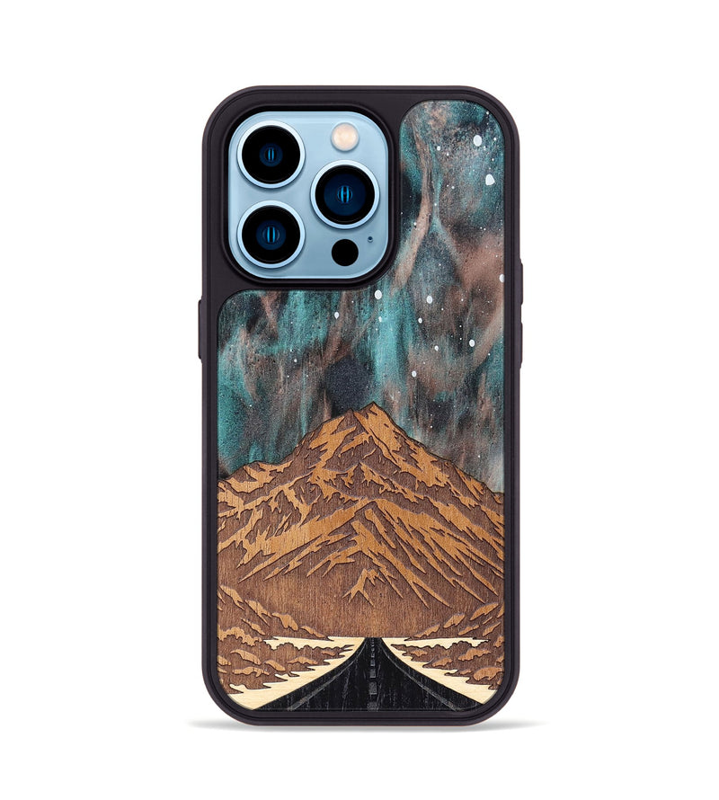 iPhone 14 Pro Wood Phone Case - Mt Cook (Terrain)