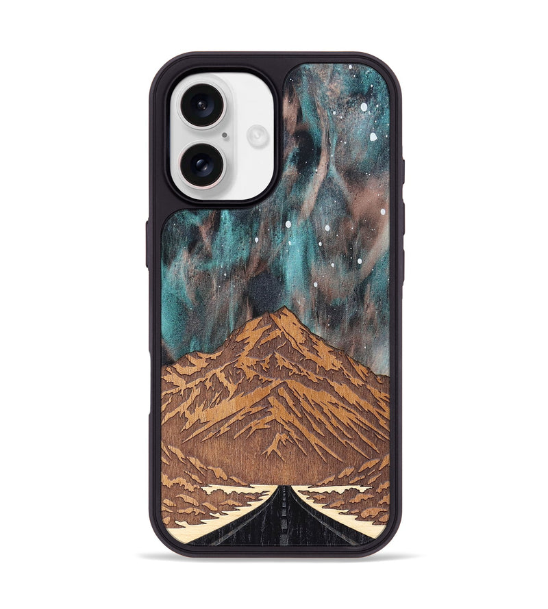 iPhone 17 Wood Phone Case - Mt Cook (Terrain)