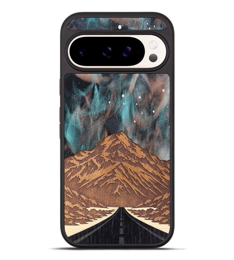 Pixel 10 Pro XL Wood Phone Case - Mt Cook (Terrain)