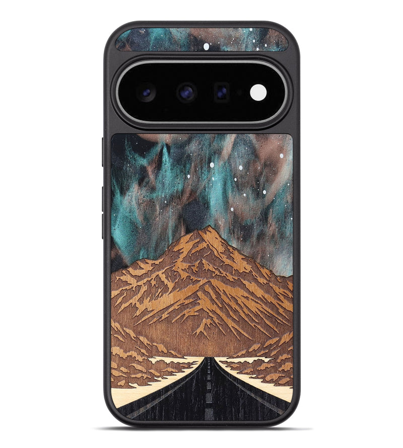Pixel 11 Pro XL Wood Phone Case - Mt Cook (Terrain)