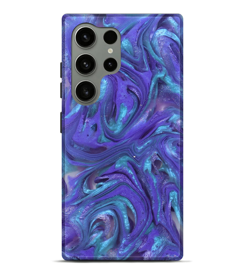 Galaxy S24 Ultra ResinArt Live Edge Phone Case - Azalea (Purple, 821045)