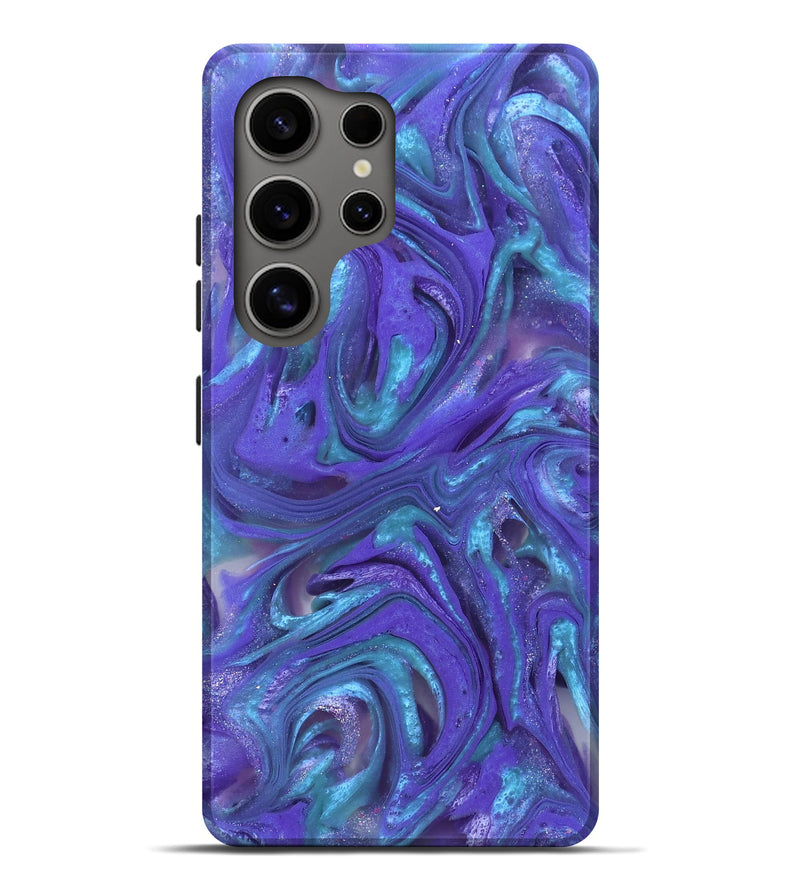 Galaxy S25 Ultra ResinArt Live Edge Phone Case - Azalea (Purple, 821045)