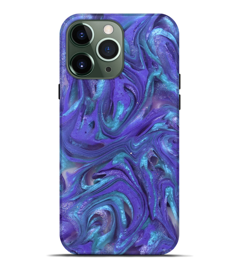 iPhone 13 Pro Max ResinArt Live Edge Phone Case - Azalea (Purple, 821045)