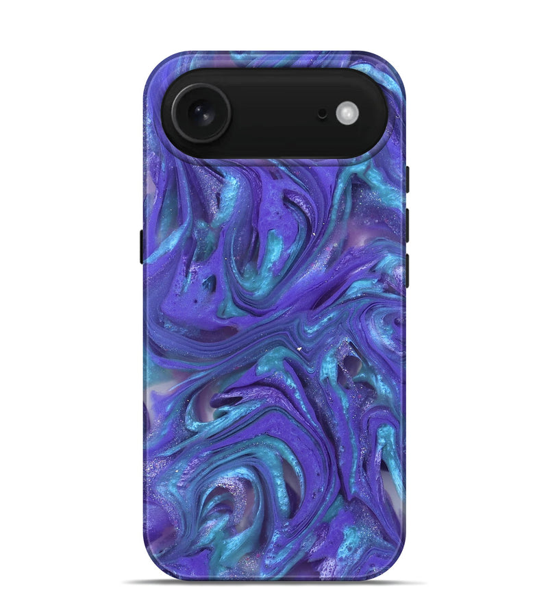 iPhone 17 Air ResinArt Live Edge Phone Case - Azalea (Purple, 821045)