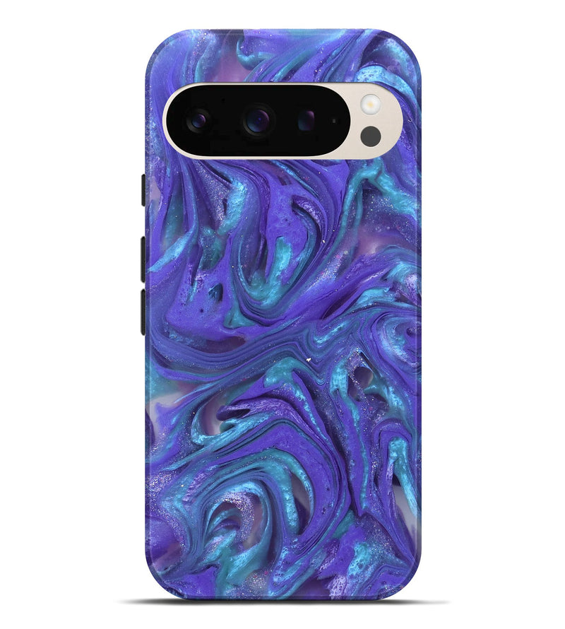 Pixel 10 Pro XL ResinArt Live Edge Phone Case - Azalea (Purple, 821045)