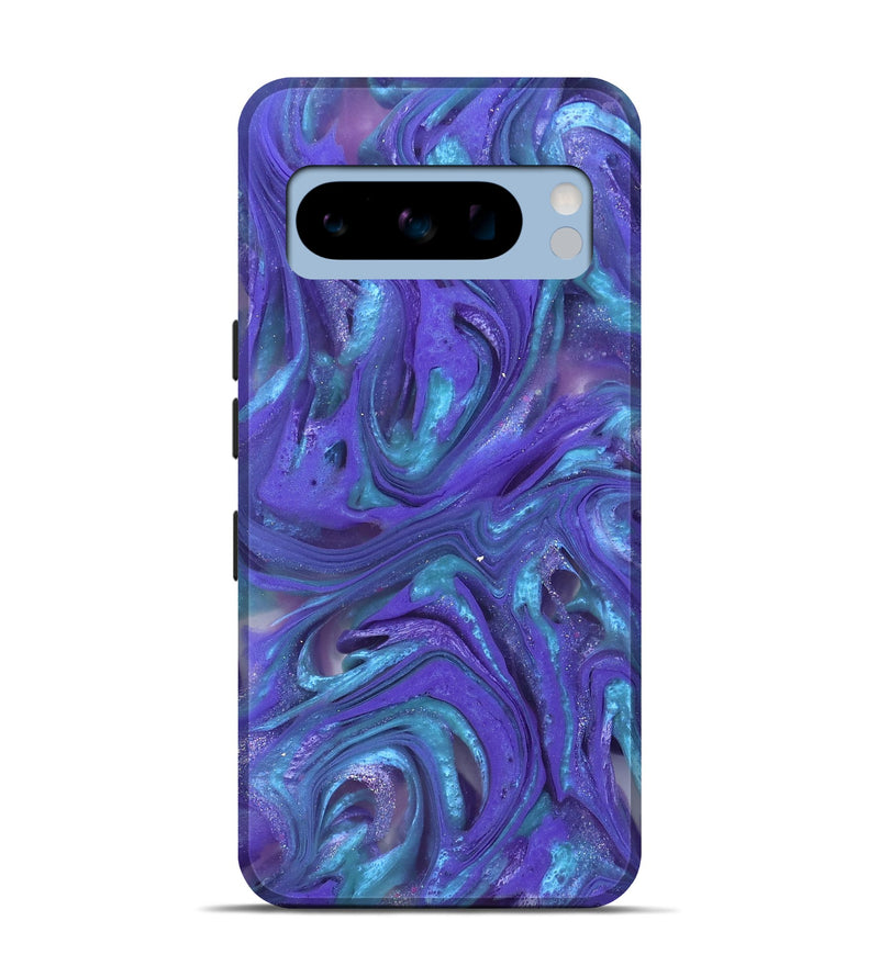 Pixel 8 Pro ResinArt Live Edge Phone Case - Azalea (Purple, 821045)