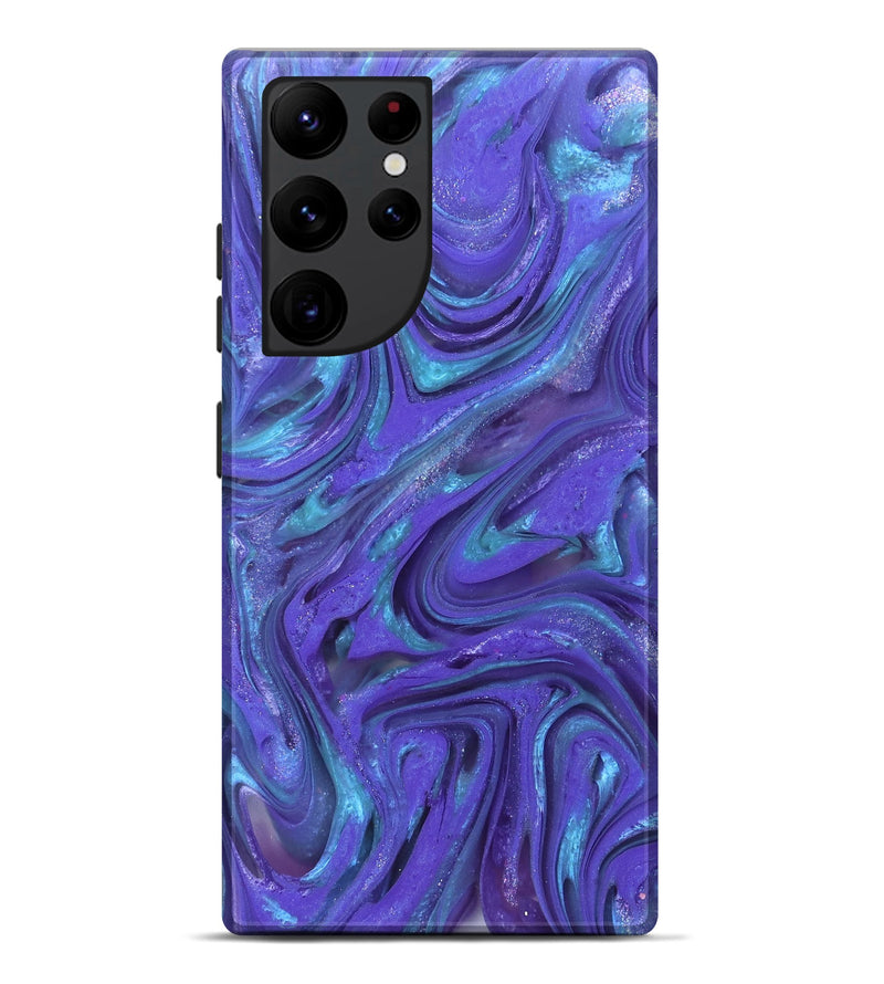 Galaxy S22 Ultra ResinArt Live Edge Phone Case - Jerrica (Clear, 821050)