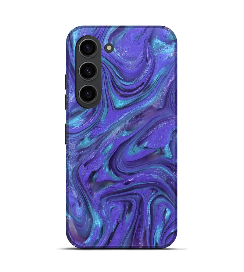 Galaxy S23 ResinArt Live Edge Phone Case - Jerrica (Clear, 821050)