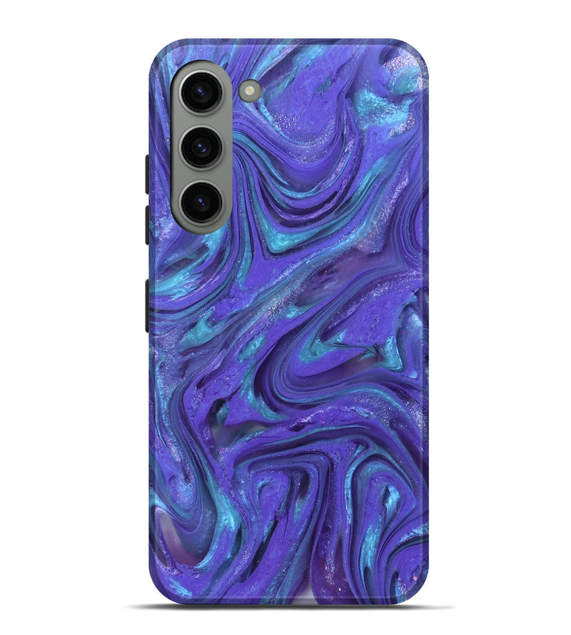 Galaxy S23 Plus ResinArt Live Edge Phone Case - Jerrica (Clear, 821050)