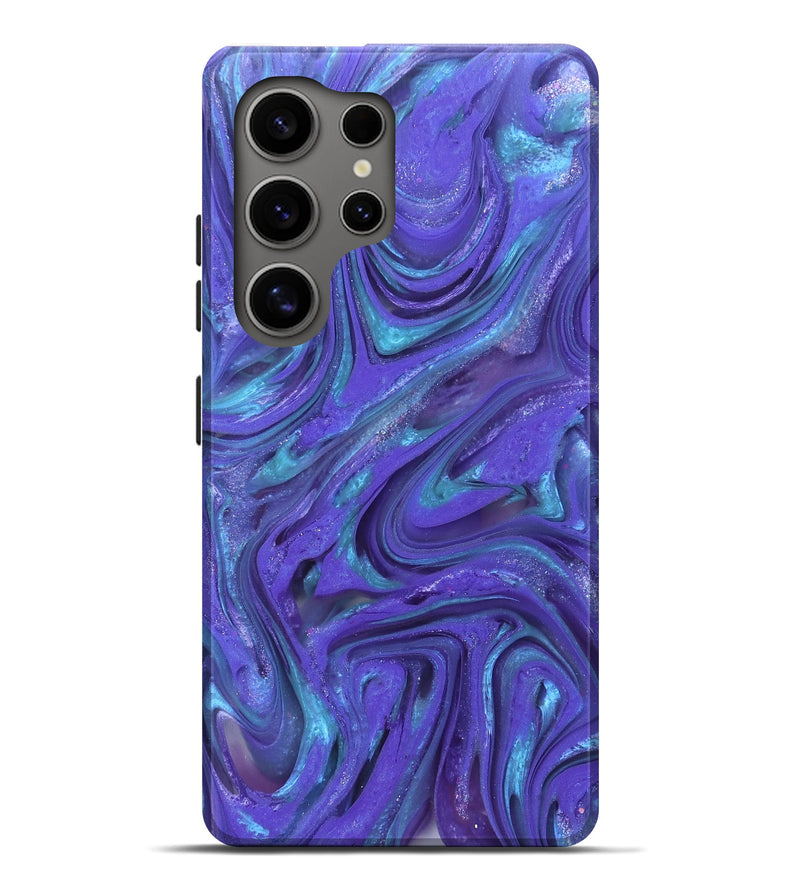 Galaxy S25 Ultra ResinArt Live Edge Phone Case - Jerrica (Clear, 821050)