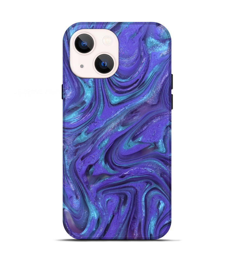 iPhone 13 ResinArt Live Edge Phone Case - Jerrica (Clear, 821050)