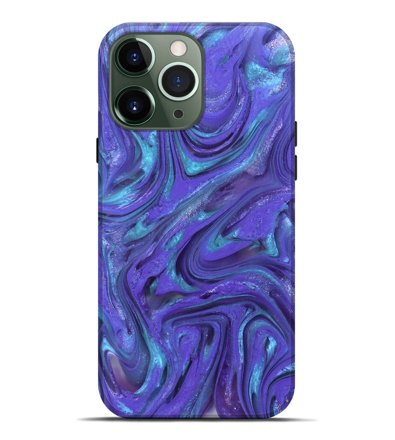 iPhone 13 Pro Max ResinArt Live Edge Phone Case - Jerrica (Clear, 821050)