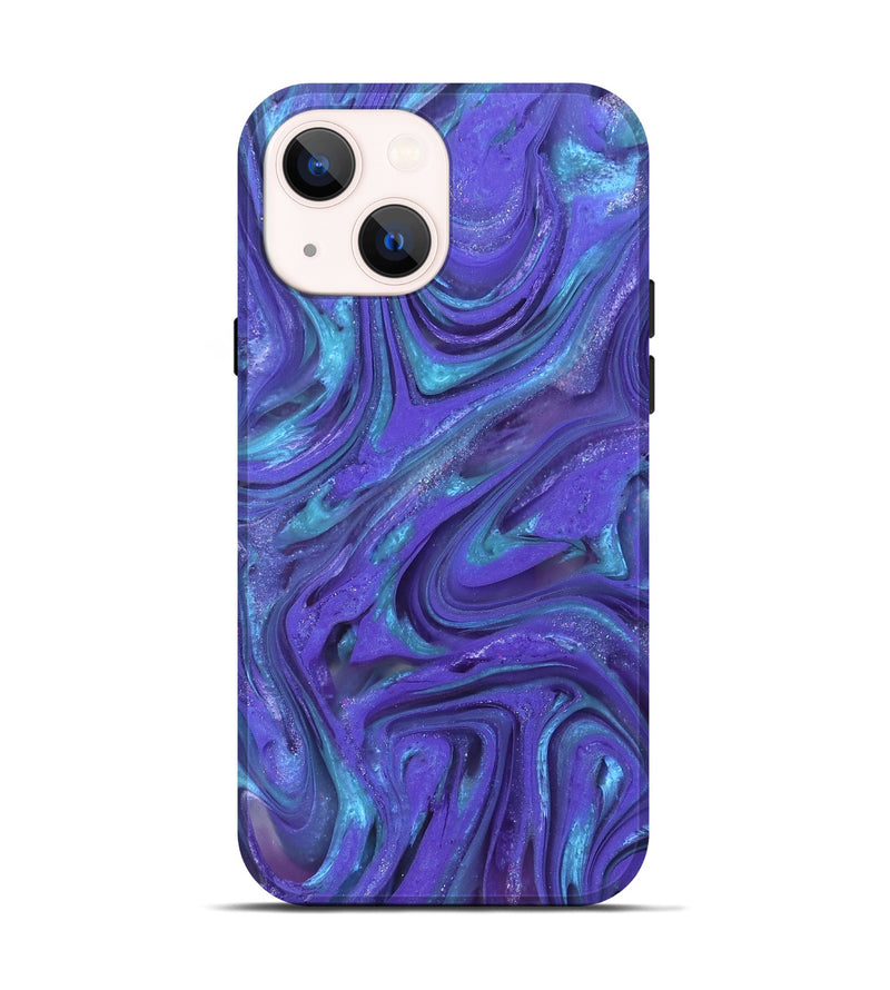 iPhone 14 ResinArt Live Edge Phone Case - Jerrica (Clear, 821050)