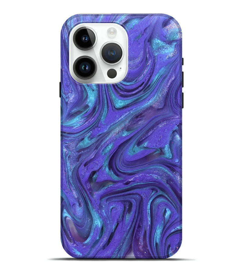 iPhone 15 Pro Max ResinArt Live Edge Phone Case - Jerrica (Clear, 821050)