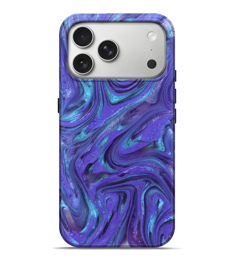 iPhone 17 Pro Max ResinArt Live Edge Phone Case - Jerrica (Clear, 821050)