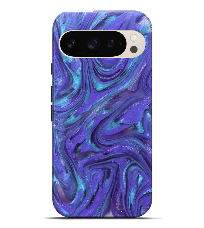 Pixel 10 Pro XL ResinArt Live Edge Phone Case - Jerrica (Clear, 821050)