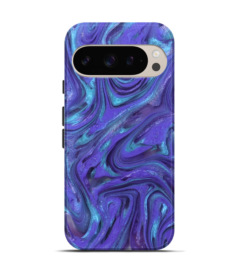 Pixel 9 ResinArt Live Edge Phone Case - Jerrica (Clear, 821050)