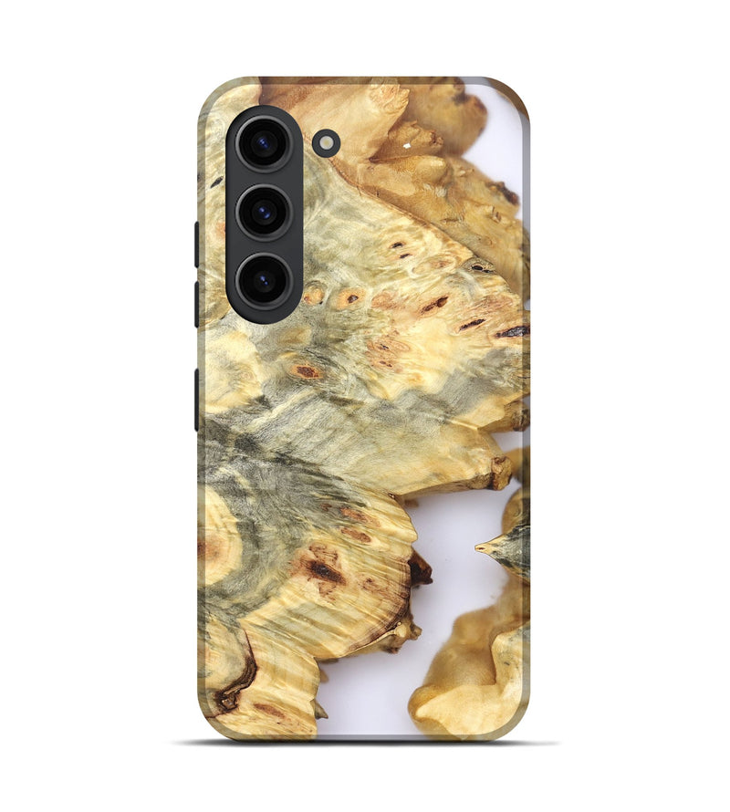 Galaxy S23 Wood Live Edge Phone Case - Laila (Clear, 821051)