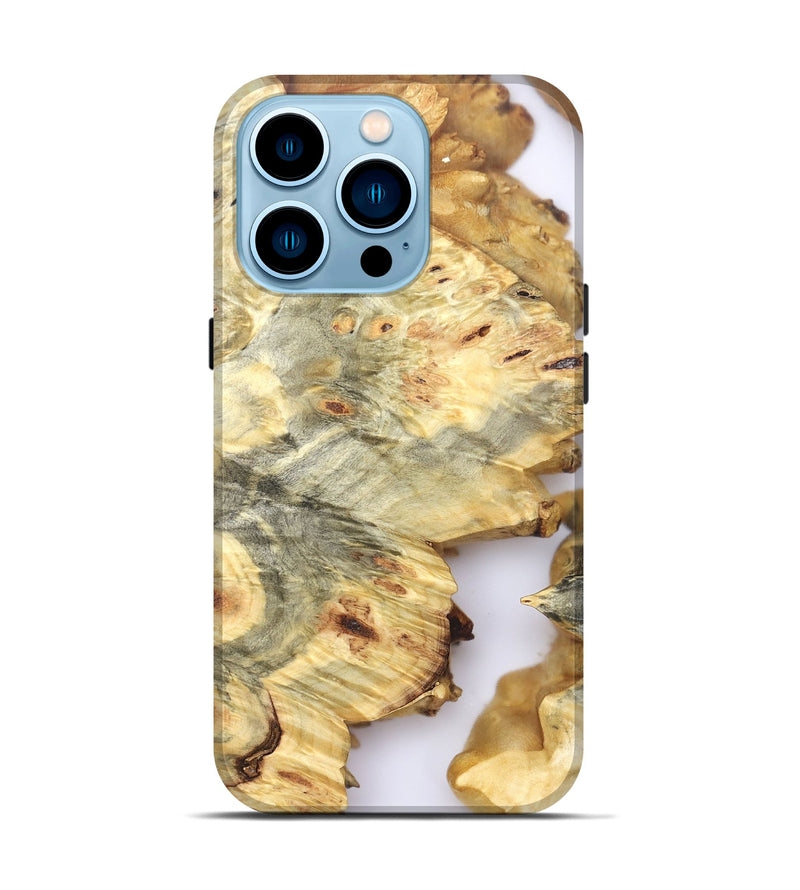 iPhone 14 Pro Wood Live Edge Phone Case - Laila (Clear, 821051)