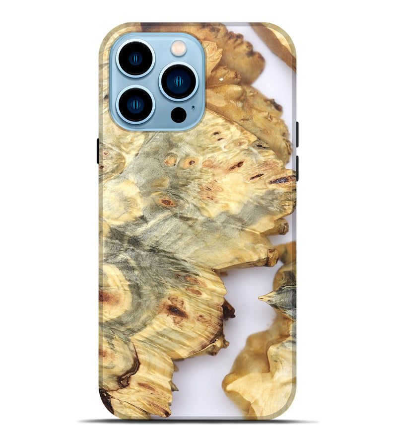 iPhone 14 Pro Max Wood Live Edge Phone Case - Laila (Clear, 821051)