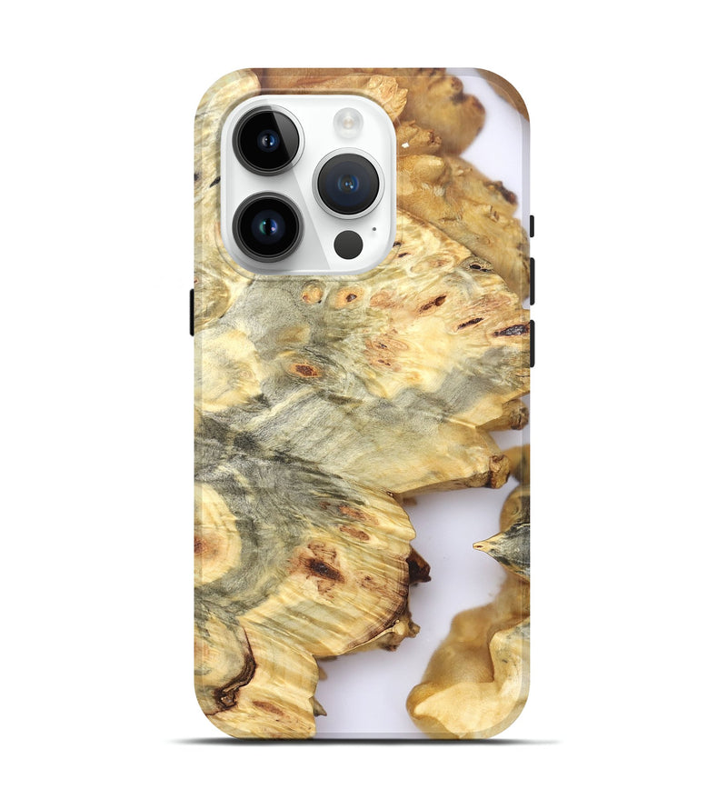 iPhone 15 Pro Wood Live Edge Phone Case - Laila (Clear, 821051)