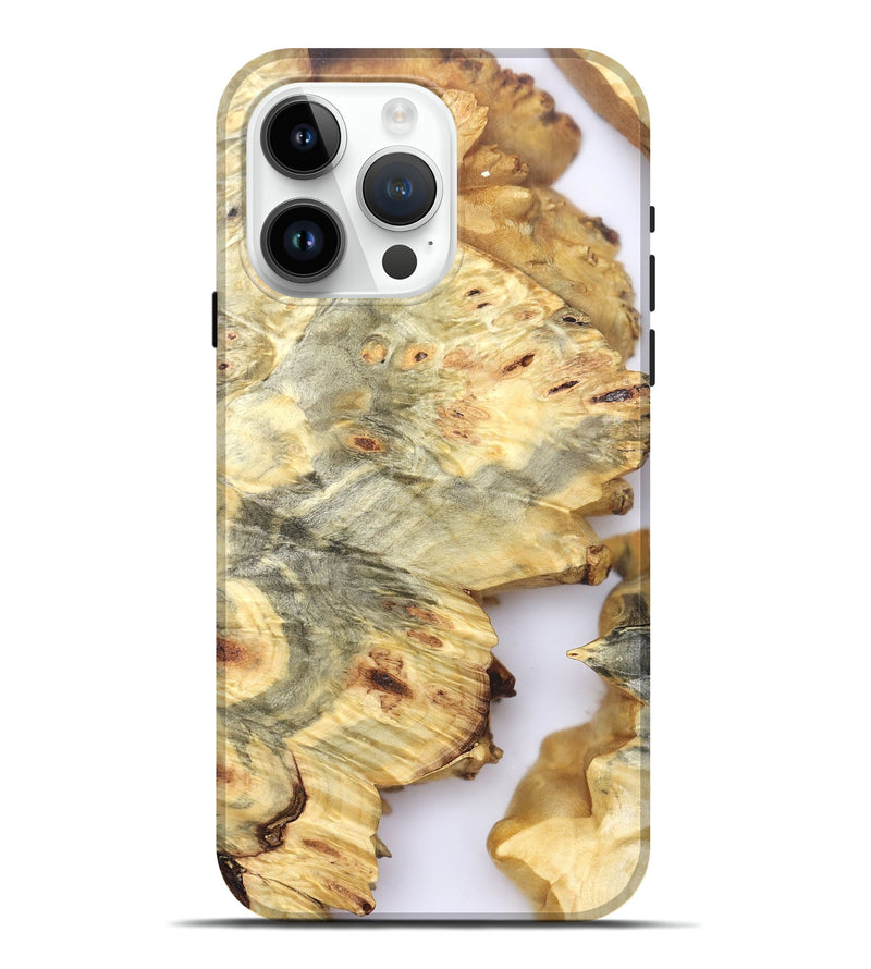 iPhone 15 Pro Max Wood Live Edge Phone Case - Laila (Clear, 821051)