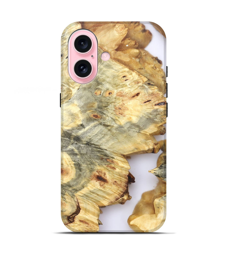 iPhone 17 Wood Live Edge Phone Case - Laila (Clear, 821051)
