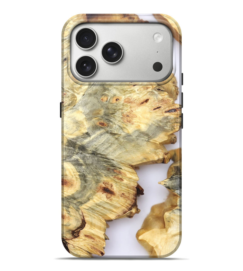 iPhone 17 Pro Max Wood Live Edge Phone Case - Laila (Clear, 821051)