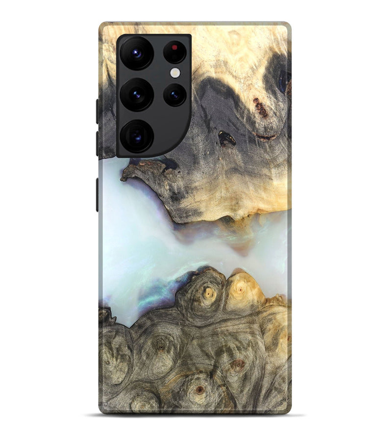 Galaxy S22 Ultra Wood Live Edge Phone Case - Vida (Clear, 821052)