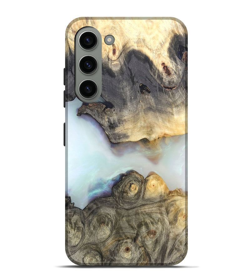 Galaxy S23 Plus Wood Live Edge Phone Case - Vida (Clear, 821052)