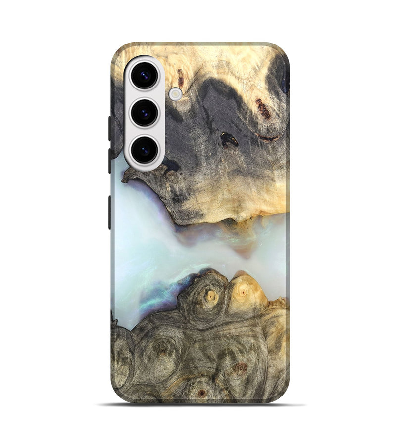 Galaxy S25 Wood Live Edge Phone Case - Vida (Clear, 821052)