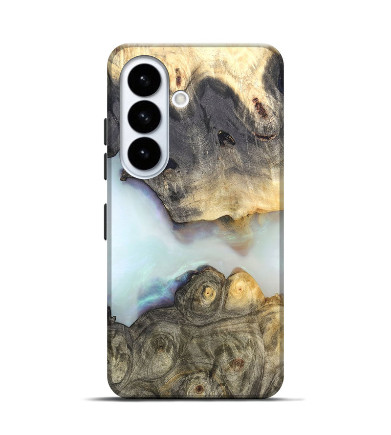Galaxy S26 Wood Live Edge Phone Case - Vida (Clear, 821052)