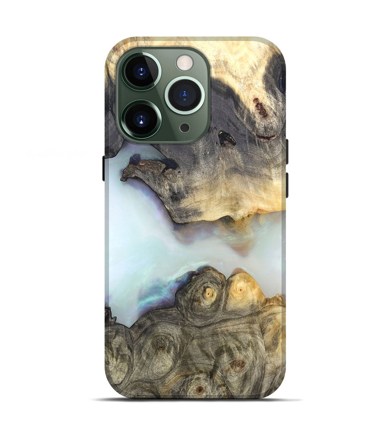 iPhone 13 Pro Wood Live Edge Phone Case - Vida (Clear, 821052)