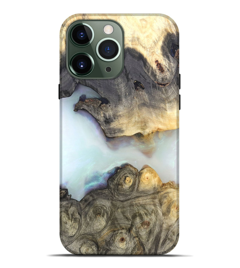 iPhone 13 Pro Max Wood Live Edge Phone Case - Vida (Clear, 821052)