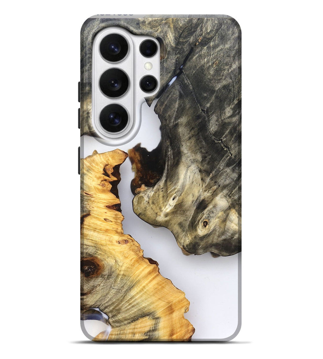 Galaxy S26 Ultra Wood Live Edge Phone Case - Zamir (Clear, 821055)