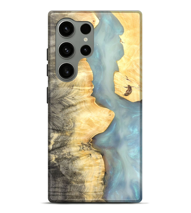 Galaxy S24 Ultra Wood Live Edge Phone Case - Lucca (Clear, 821056)