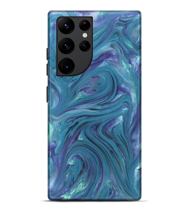 Galaxy S22 Ultra ResinArt Live Edge Phone Case - Kylo (Purple, 821057)