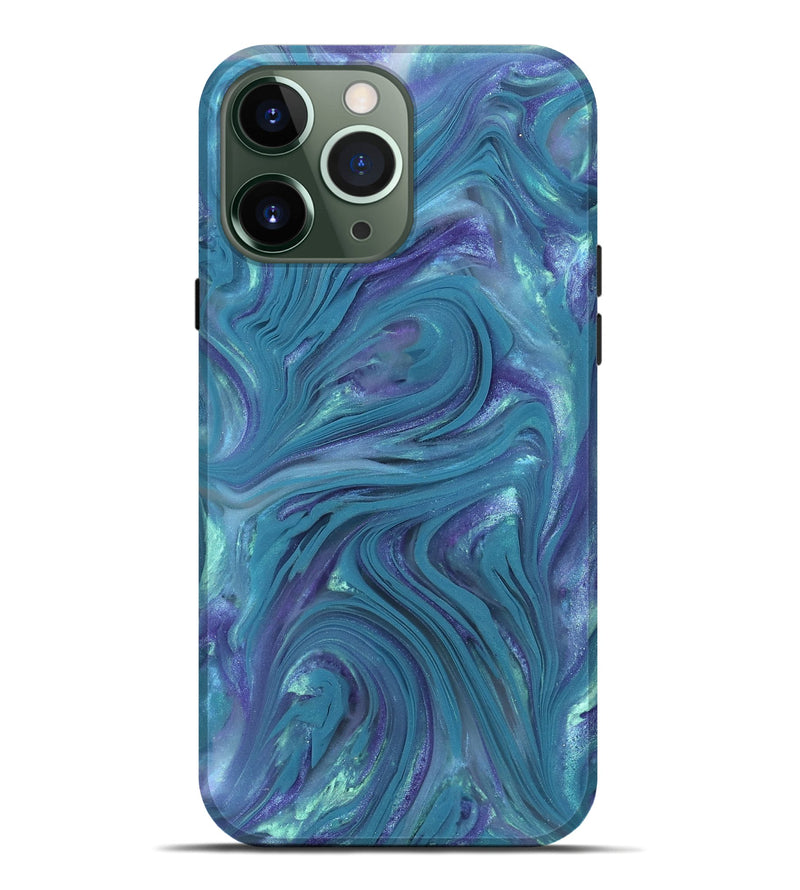 iPhone 13 Pro Max ResinArt Live Edge Phone Case - Kylo (Purple, 821057)
