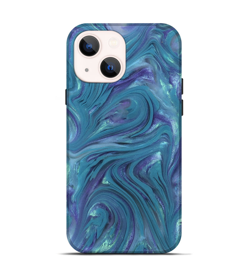 iPhone 14 ResinArt Live Edge Phone Case - Kylo (Purple, 821057)