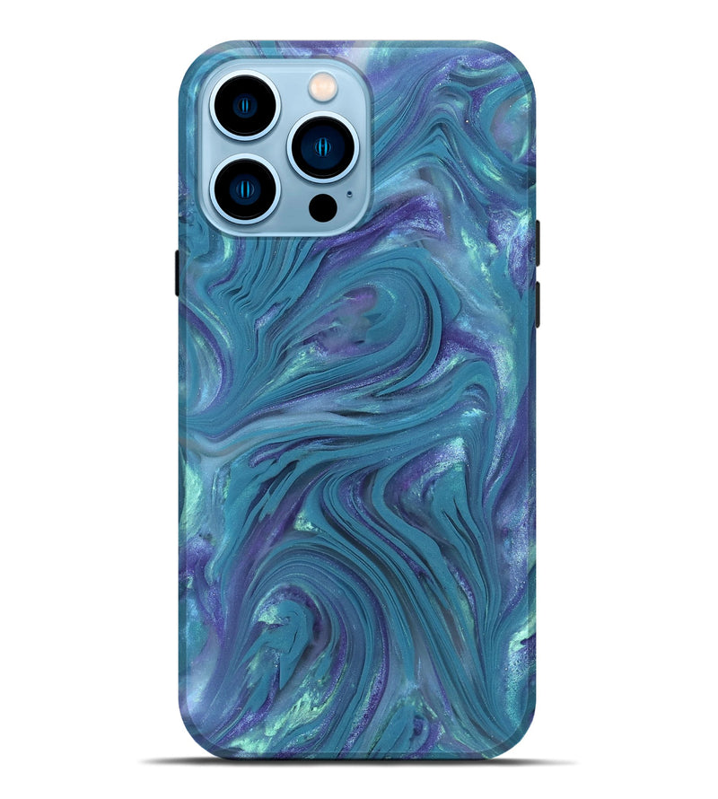 iPhone 14 Pro Max ResinArt Live Edge Phone Case - Kylo (Purple, 821057)