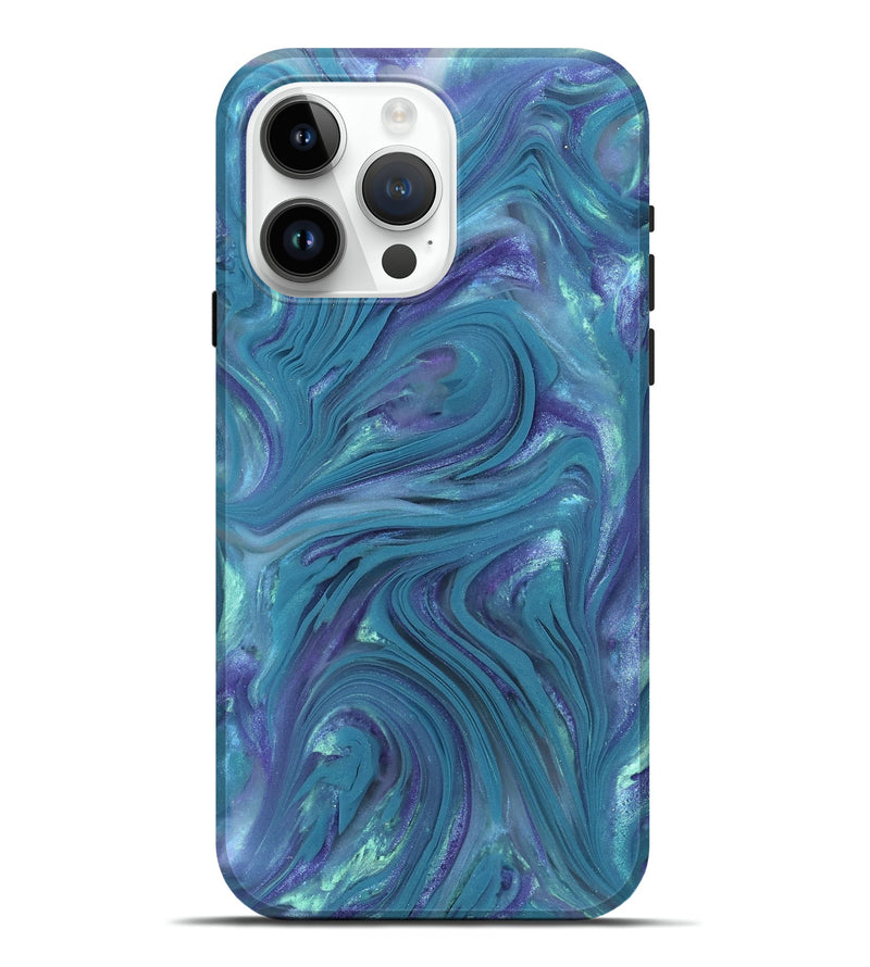 iPhone 15 Pro Max ResinArt Live Edge Phone Case - Kylo (Purple, 821057)