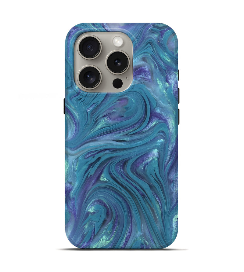 iPhone 16 Pro ResinArt Live Edge Phone Case - Kylo (Purple, 821057)