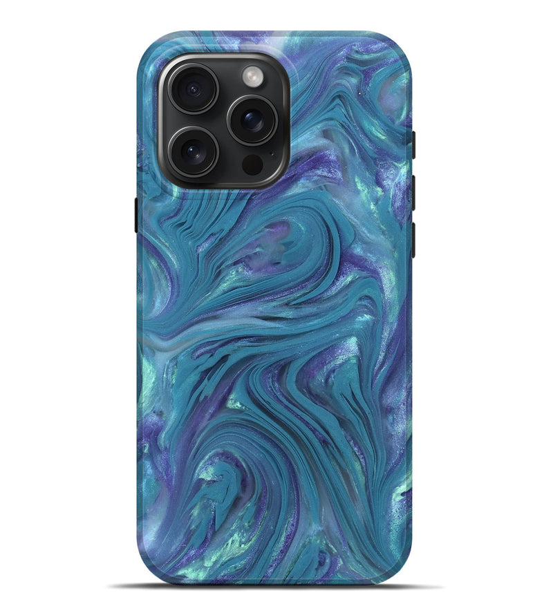 iPhone 16 Pro Max ResinArt Live Edge Phone Case - Kylo (Purple, 821057)