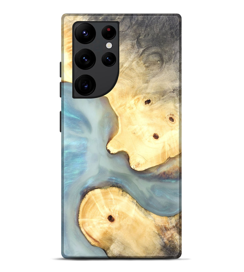 Galaxy S22 Ultra Wood Live Edge Phone Case - Renada (Coastal, 821058)
