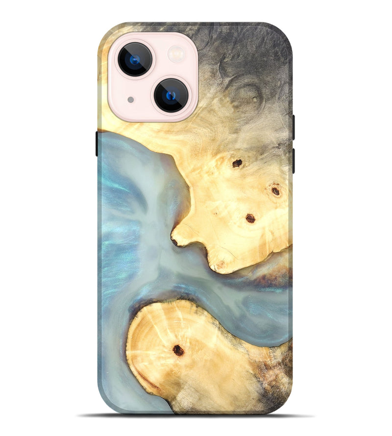 iPhone 14 Plus Wood Live Edge Phone Case - Renada (Coastal, 821058)