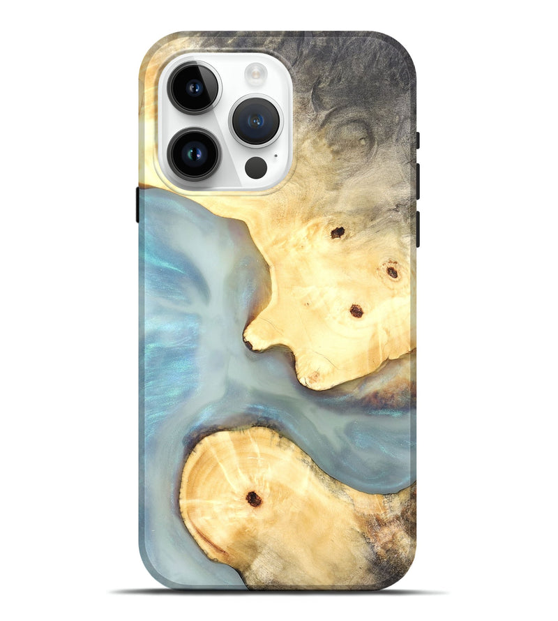 iPhone 15 Pro Max Wood Live Edge Phone Case - Renada (Coastal, 821058)